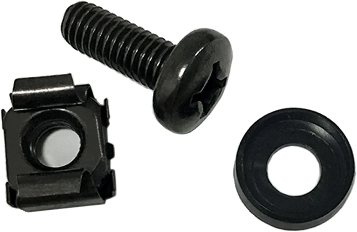 Lancher ৬০-প্যাক M6 x 16mm স্ক্রু এবং কেজ নাট