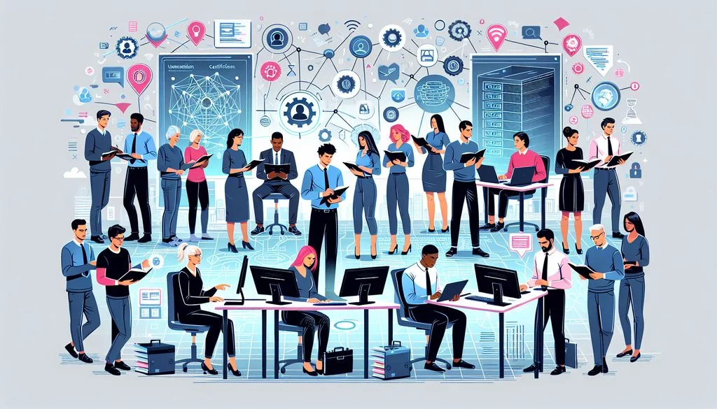 Illustration: Preparing for Network Certification Exams